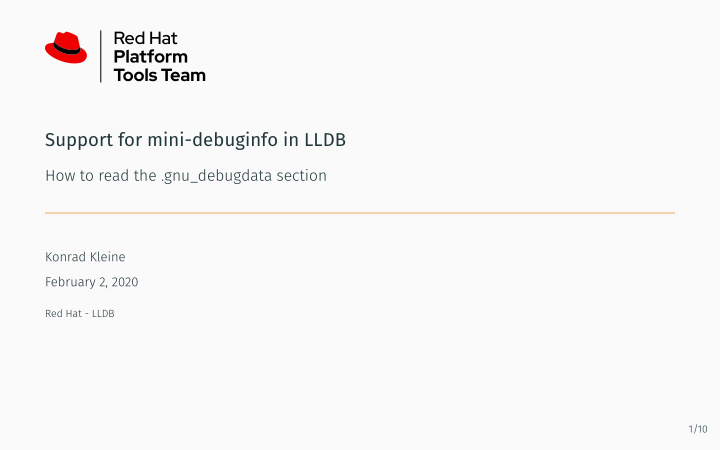support for mini debuginfo in lldb