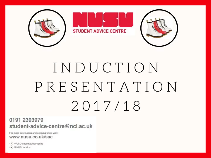 i n d u c t i o n p r e s e n t a t i o n 2 0 1 7 1 8