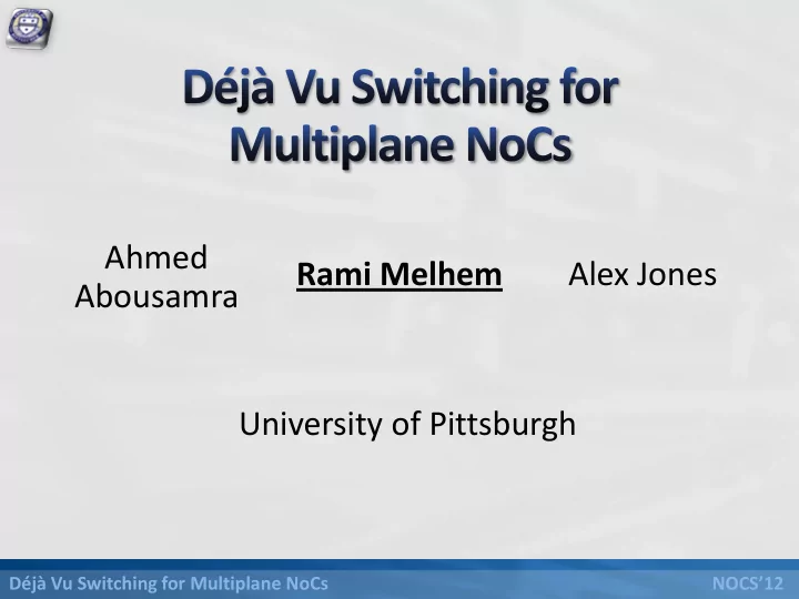 ahmed rami melhem alex jones abousamra university of