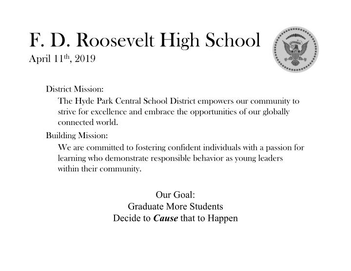 f d roosevelt high school