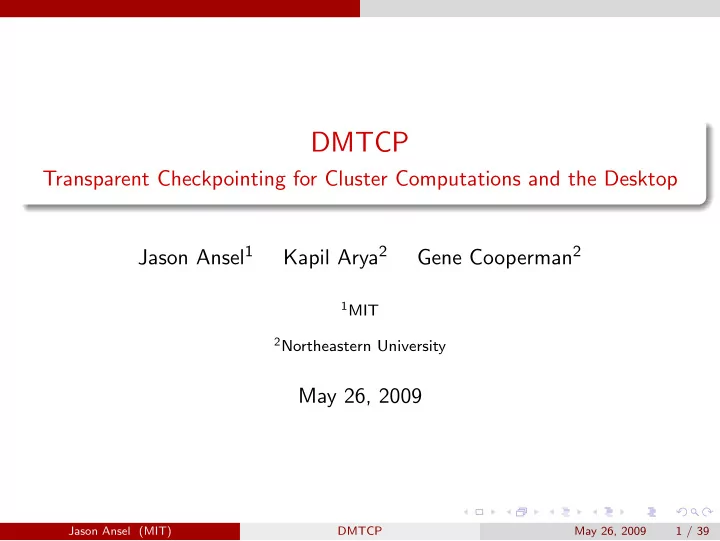 dmtcp
