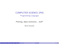 computer science 2p05