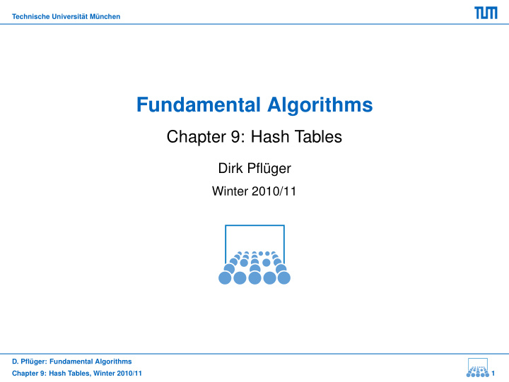 fundamental algorithms
