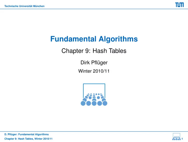 fundamental algorithms