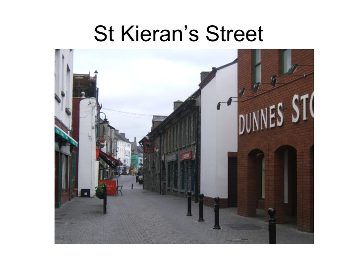 st kieran s street street plaque shee alms house shee alms