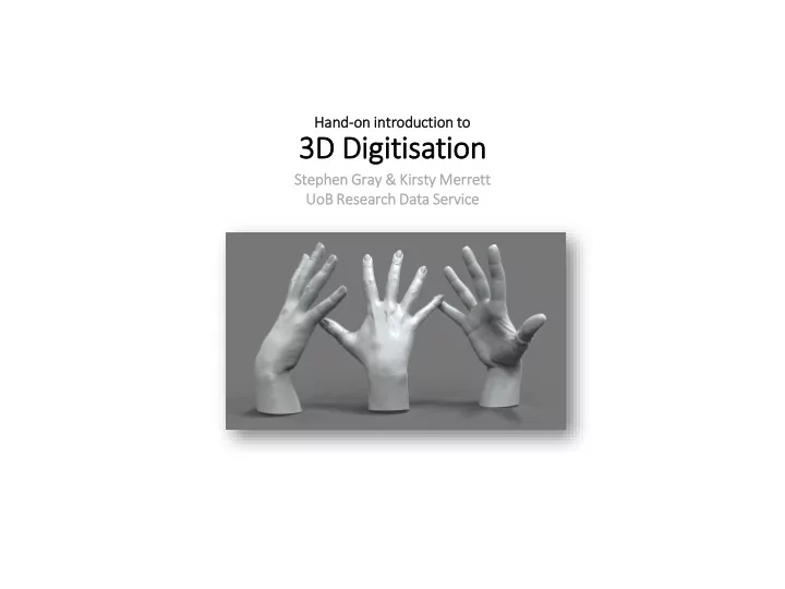 3d dig igitisation
