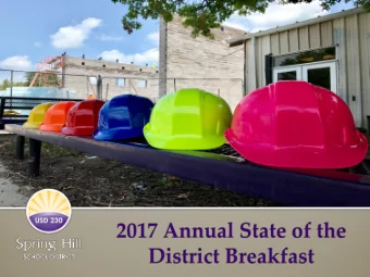 Mr. Doug Updike, Board of  Education President  Performance by the  Spring Hill  High School  Jazz