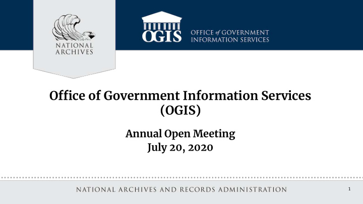 office of government information services