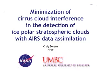 Minimization of  cirrus cloud interference  in the detection of  ice polar stratospheric clouds