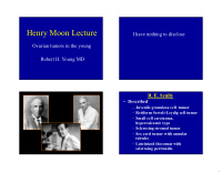 henry moon lecture