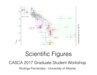Scientific Figures  CASCA 2017 Graduate Student Workshop  Rodrigo Fernndez - University of