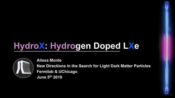 hydrox hydrogen doped lxe