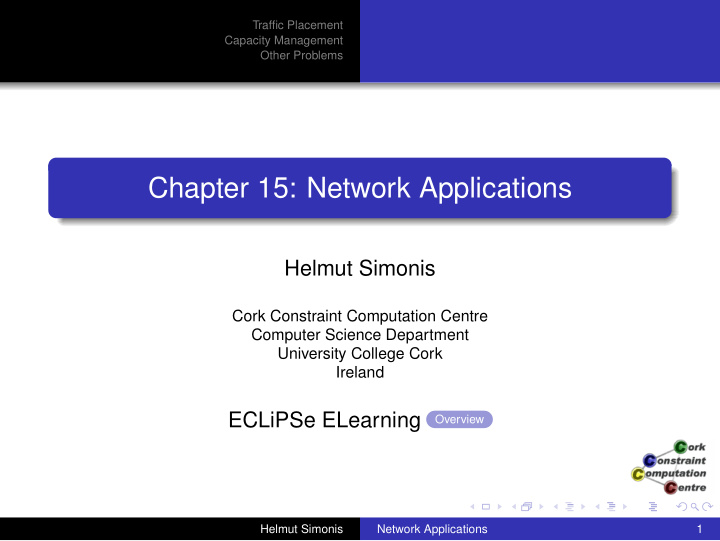 chapter 15 network applications