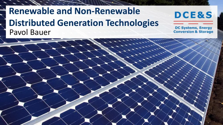 renewable and non renewable