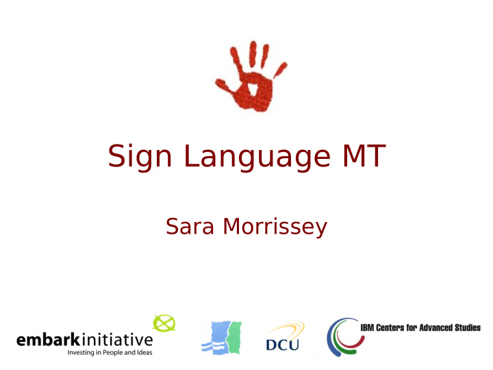 sign language mt