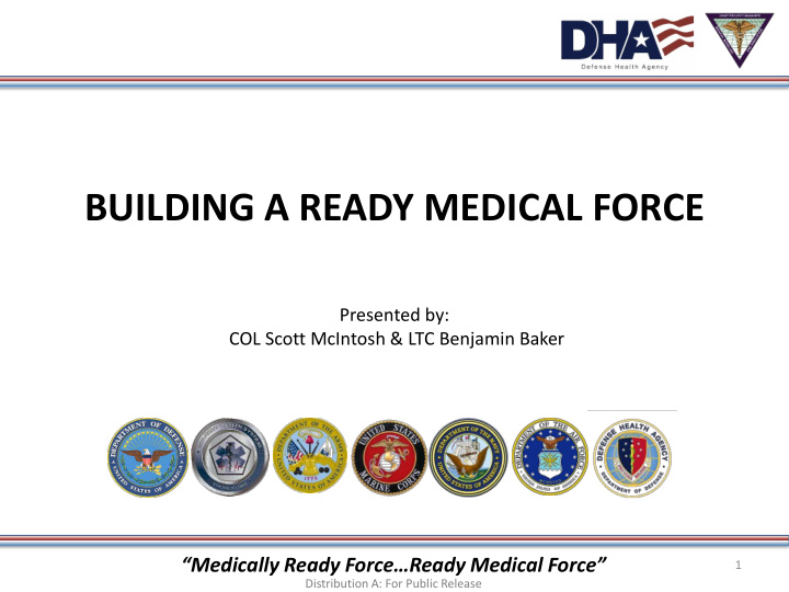 building a ready medical force