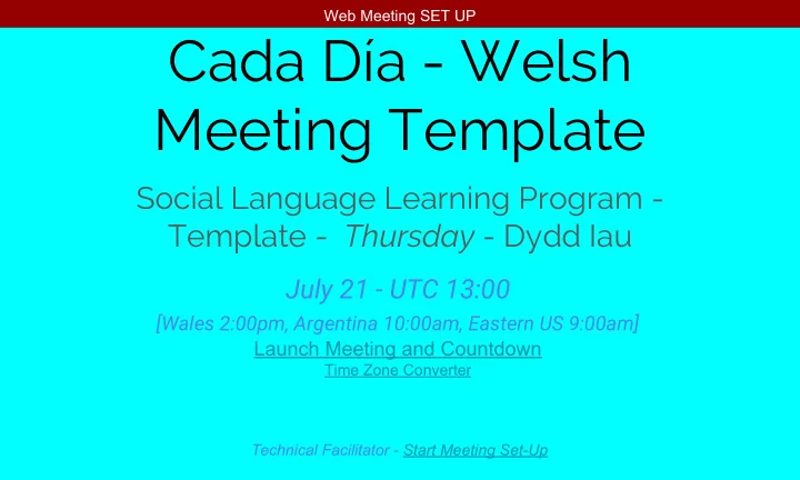 cada d a welsh meeting template