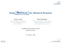 using for historical research