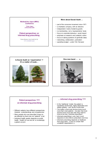 1  From benzodiazepine tranquillisers   Focus on relationships    to antidepressants  and