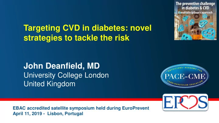 targeting cvd in diabetes novel