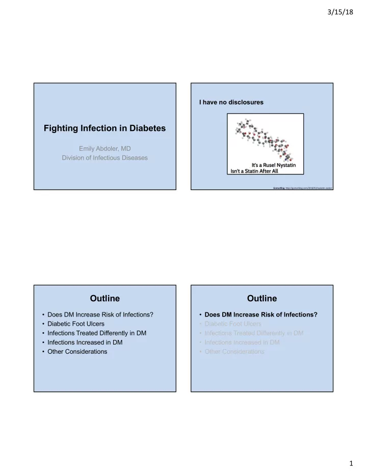 fighting infection in diabetes