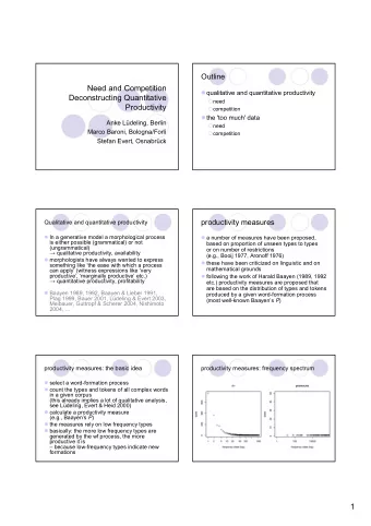 1  productivity measures: criticism  interpretation of productivity measures  &quot;An important