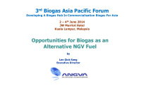 3 rd biogas asia pacific forum