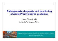 pathogenesis diagnosis and monitoring of acute