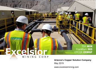 1 Disclaimers Special Note Regarding Forward-Looking Information : This presentation contains