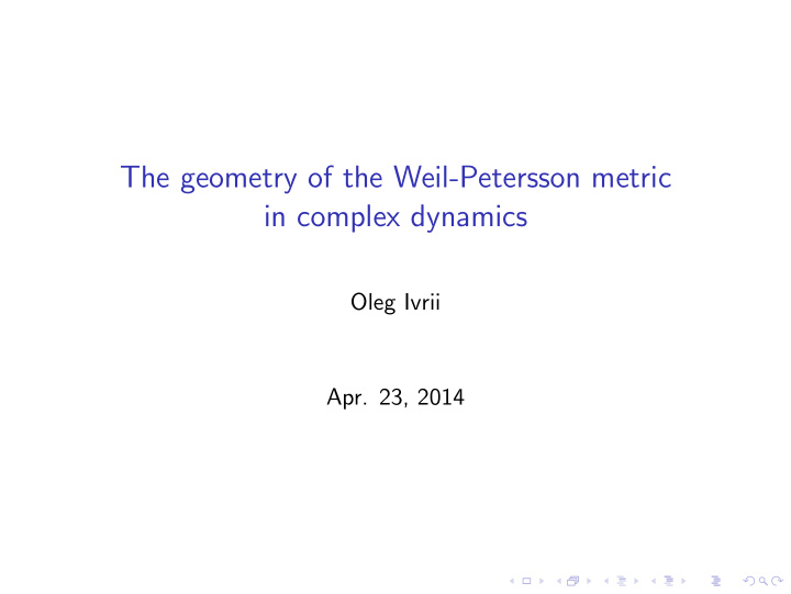 the geometry of the weil petersson metric in complex