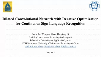 Dilated Convolutional Network with Iterative Optimization  for Continuous Sign Language Recognition