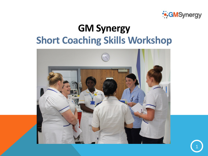 gm synergy short coaching skills workshop
