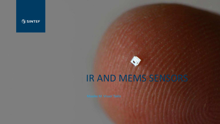 ir and mems sensors
