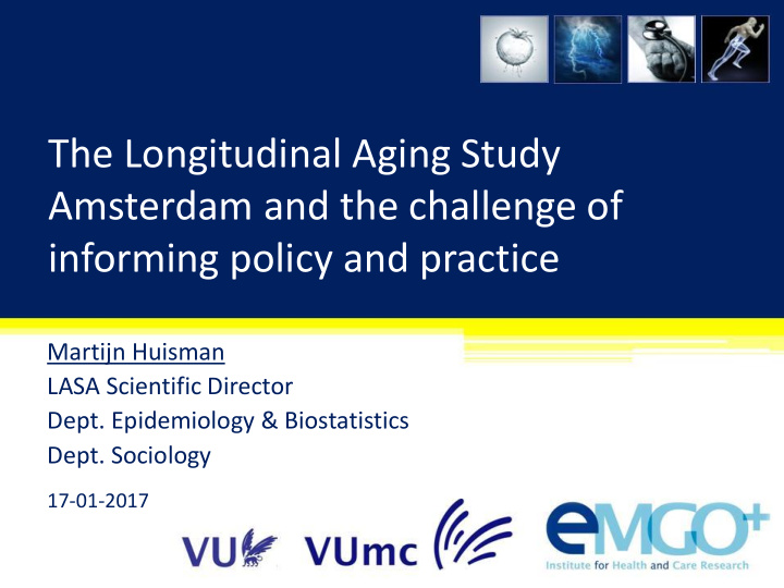the longitudinal aging study