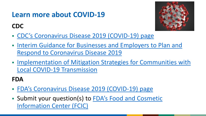 learn more about covid 19