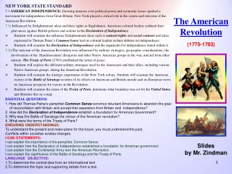 Revolution grievances against British policies and actions in the Declaration of Independence .