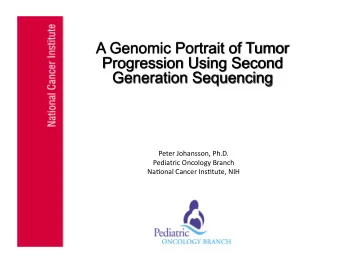 Tom  C.  Badge,,  M.D.,  Ph.D.    Peter  Johansson,  Ph.D.    Pediatric