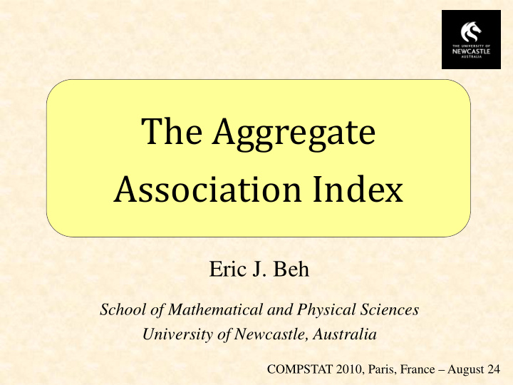 the aggregate association index