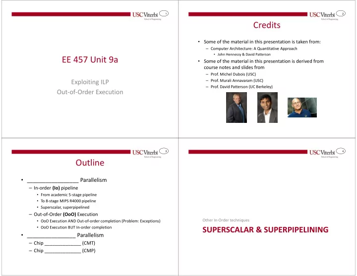 credits