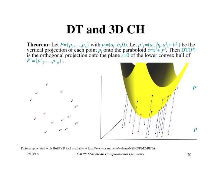 dt and 3d ch