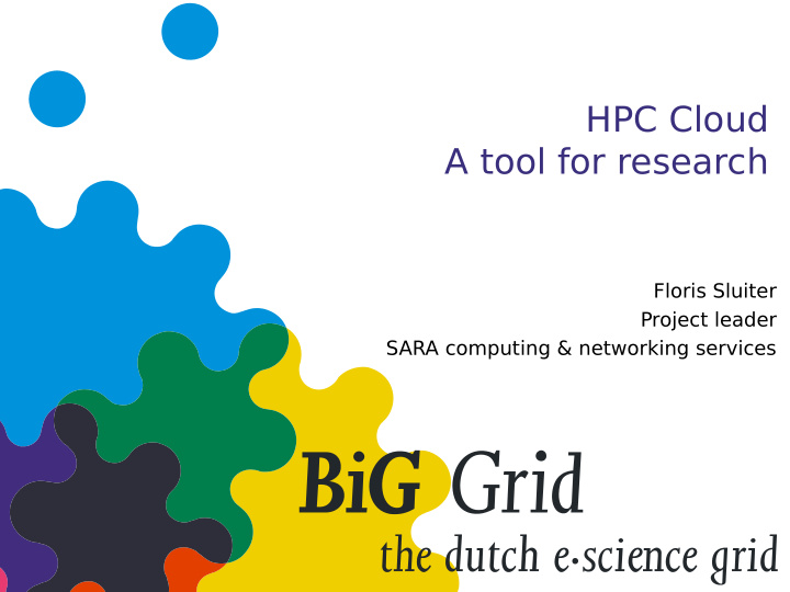 hpc cloud a tool for research