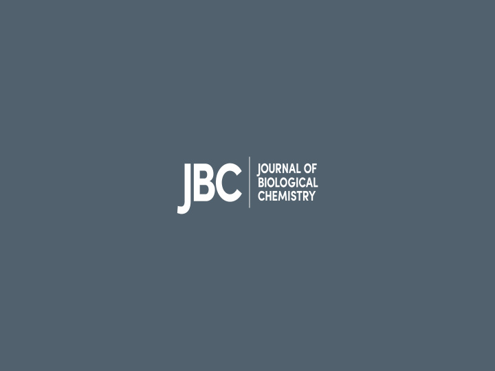 why publish in jbc