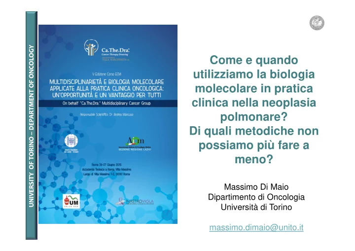 come e quando