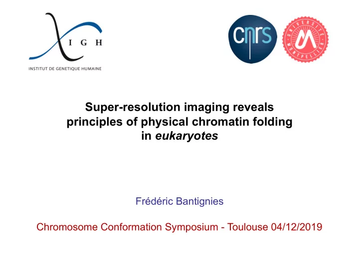 super resolution imaging reveals principles of physical