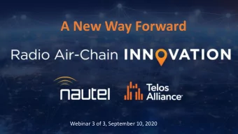 A New Way Forward  Webinar 3 of 3, September 10, 2020  Your questions please?  (if you dont see