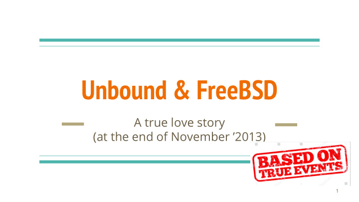 unbound freebsd