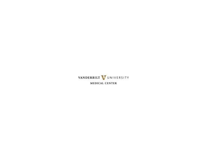 vanderbilt university medical center advanced practice