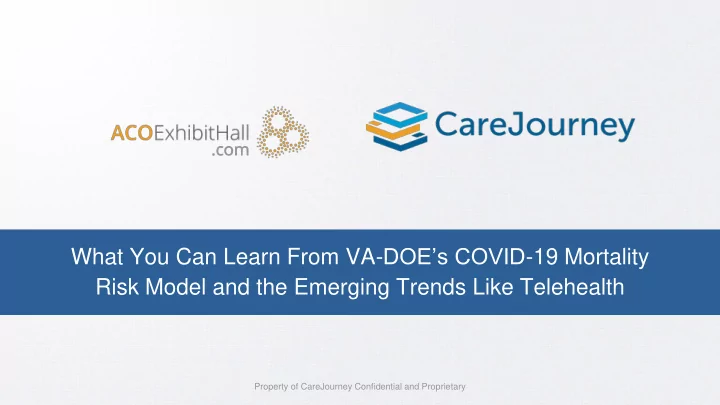 what you can learn from va doe s covid 19 mortality risk