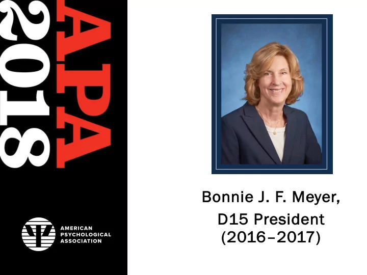 bo bonnie ie j f meyer d1 d15 presid ident 20 2016 20