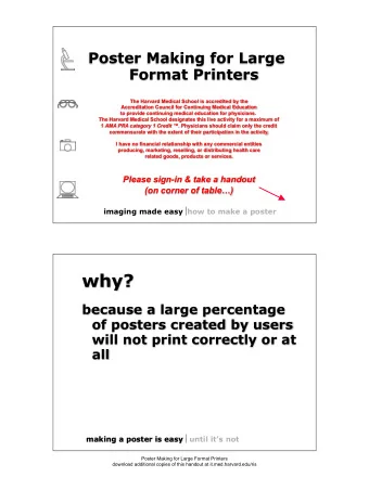 why?  because a large percentage  of posters created by users  will not print correctly or at  all